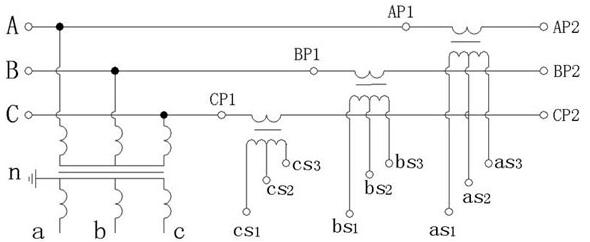 JLSJ-33、35组合式互感器接线图