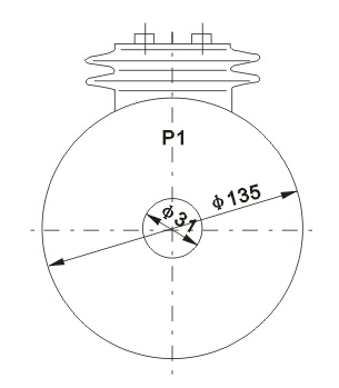 LM-6Q电流互感器外形尺寸