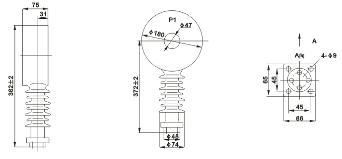 LMZW8-10电流互感器外形尺寸